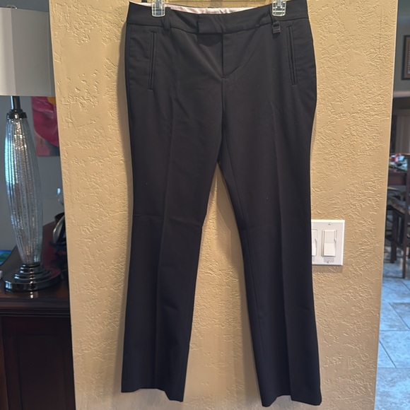 Calvin Klein Women’s straight leg stretch Trouser Black Pants Size 4 - Picture 10 of 17